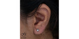 FOREVER JEWELLERY 10K White Gold Diamond Studs