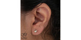 FOREVER JEWELLERY 10K Yellow Gold Diamond Pear Shape Studs