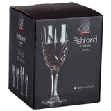 BRILLIANT CRYSTAL Ashford Wine Glasses 300ml - Set of 4