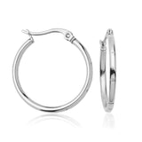 STEELX Stainless Steel Hoops 25mm