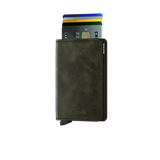 SECRID Slimwallet Vintage Olive Black