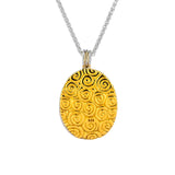 KEITH JACK Sterling Silver & 22K Yellow Gold Gilding Tree Of Life 4-Way Pendant