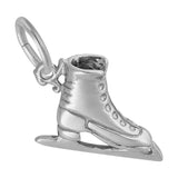 REMBRANDT Sterling Silver Figure Skate Charm