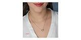 I AM CANADIAN 10K Yellow Gold, White Gold Canadian Diamond 'Northern Dancer' Heart Pendant