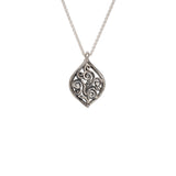 KEITH JACK Sterling Silver & 10K Gold Oxidized Tree Of Life Pendant