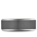 BLEU ROYALE Tantalum & 14K White Gold 8mm Ring