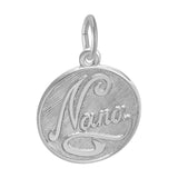 REMBRANDT Sterling Silver Nana Disc Charm