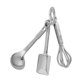 REMBRANDT Sterling Silver Cooking Utensils Charm