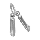 REMBRANDT Sterling Silver Ballet Slippers Charm