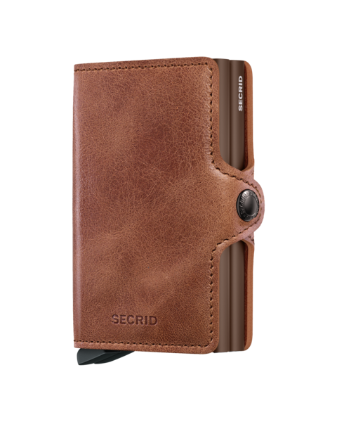 SECRID Twinwallet Vintage Cognac Brown