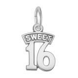 REMBRANDT Sterling Silver Sweet 16 Charm