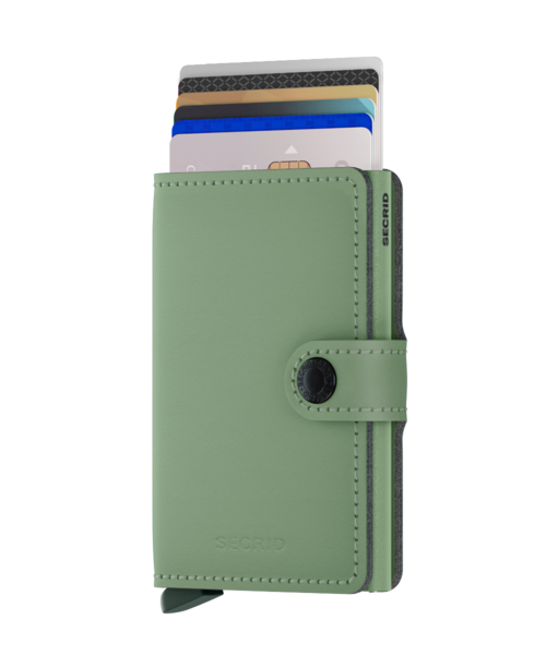 SECRID Miniwallet Yard Powder (Non-Leather) Pistachio