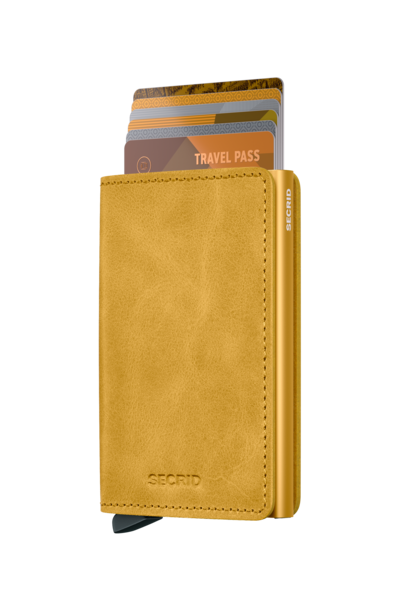 SECRID Slimwallet Vintage Yellow