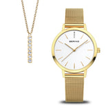 BERING Classic Watch - 34mm & Gift with Purchase Pendant