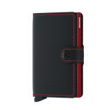 SECRID Miniwallet Matte Black Red