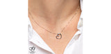 FOREVER JEWELLERY 10K White Gold Diamond Swirl Heart Pendant