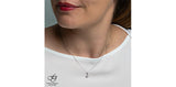 FOREVER JEWELLERY 10K White Gold Diamond in Square Pendant