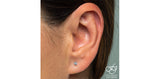 FOREVER JEWELLERY 10K White Gold Diamond Tension Set Studs