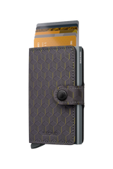 SECRID Miniwallet Optical Grey-Yellow