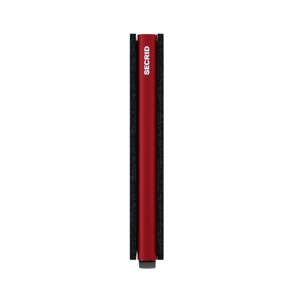 SECRID Slimwallet Matte Black & Red