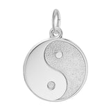REMBRANDT Sterling Silver Yin Yang Charm