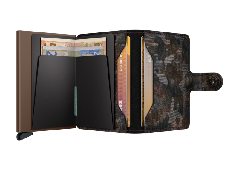 SECRID Miniwallet Jungle Brown
