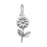 REMBRANDT Sterling Silver Daisy Flower Charm