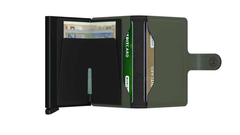 SECRID Miniwallet Matte Green Black