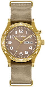 CARAVELLE Field Light Up Watch - 39mm