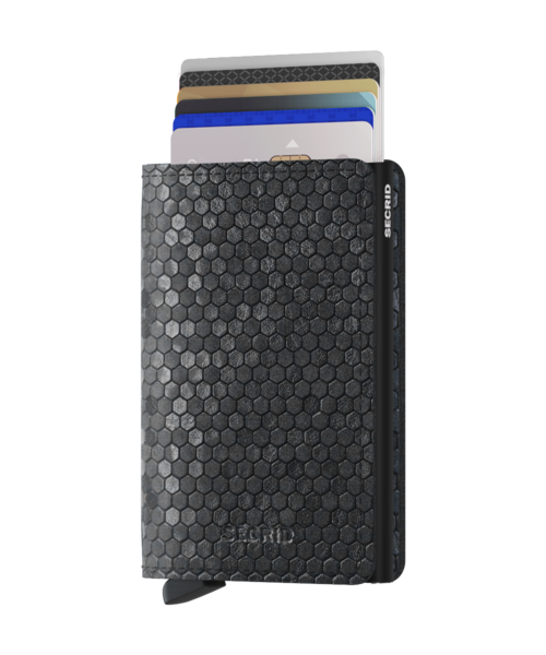SECRID Slimwallet Hexagon Black