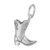 REMBRANDT Sterling Silver Cowboy Boot Charm