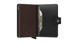 SECRID Miniwallet Original Black-Brown