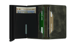 SECRID Slimwallet Vintage Olive Black