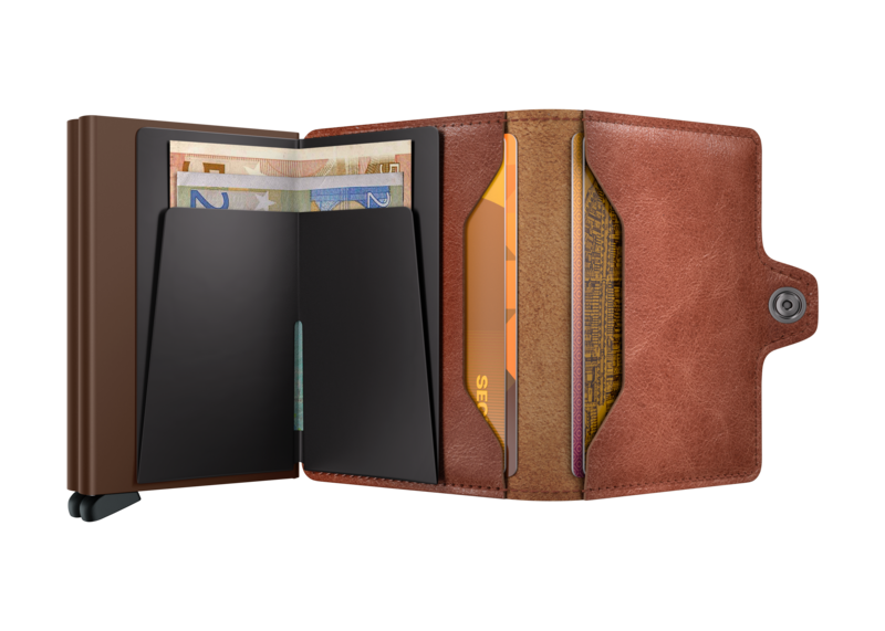 SECRID Twinwallet Vintage Cognac Brown