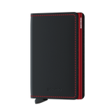 SECRID Slimwallet Matte Black & Red