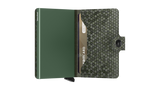SECRID Miniwallet Hexagon Green