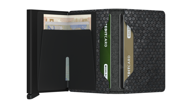SECRID Slimwallet Hexagon Black