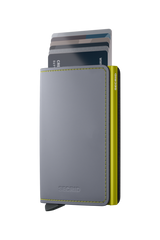 SECRID Slimwallet Matte Grey-Lime