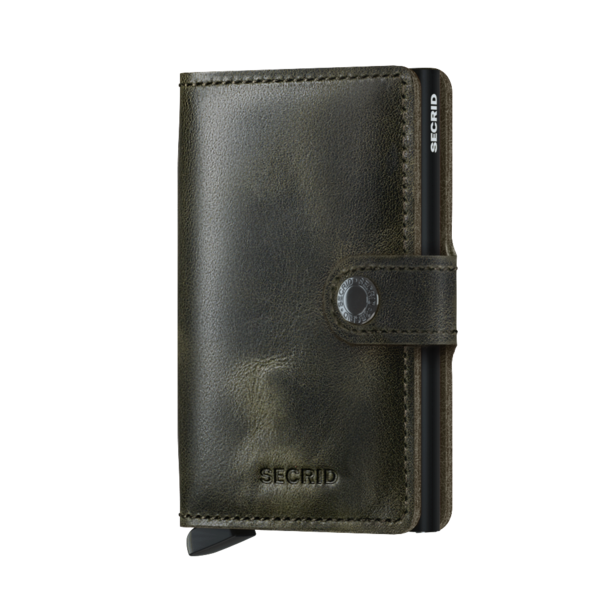 SECRID Miniwallet Vintage Olive Black