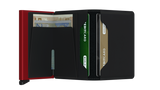 SECRID Slimwallet Matte Black & Red