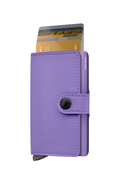 SECRID Miniwallet Yard Powder (Non-Leather) Lilac