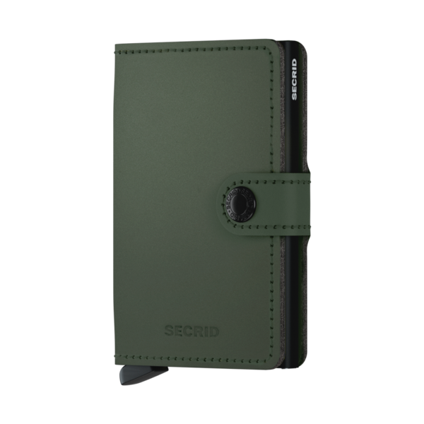 SECRID Miniwallet Matte Green Black