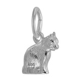 REMBRANDT Sterling Silver Cat Accent Charm