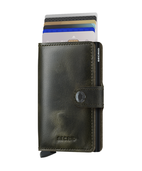 SECRID Miniwallet Vintage Olive Black