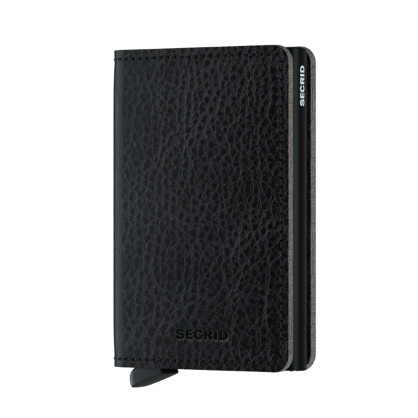 SECRID Slimwallet Veg Tanned (Leather) Black