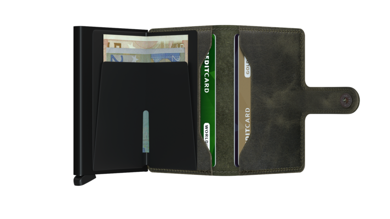 SECRID Miniwallet Vintage Olive Black