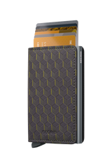 SECRID Slimwallet Optical Grey-Yellow