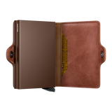 SECRID Twinwallet Vintage Cognac Brown