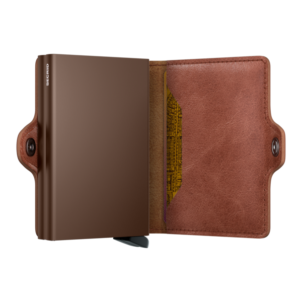 SECRID Twinwallet Vintage Cognac Brown