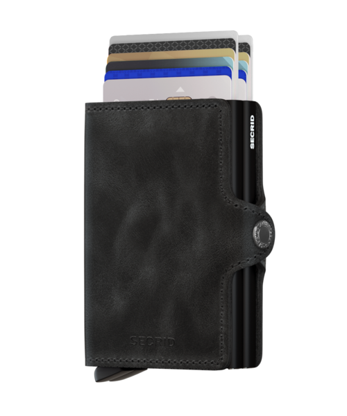 SECRID Twinwallet Vintage Black